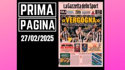 Prima pagina Gazzetta dello Sport: Milan, rimonta Champions ora o mai più