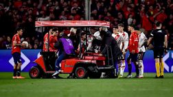 River, grave infortunio per Pezzella: rottura del crociato per l’ex Fiorentina