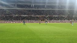 Torino-Bologna 0-0, nell’intervallo l’omaggio dei Sensounico agli Invincibili