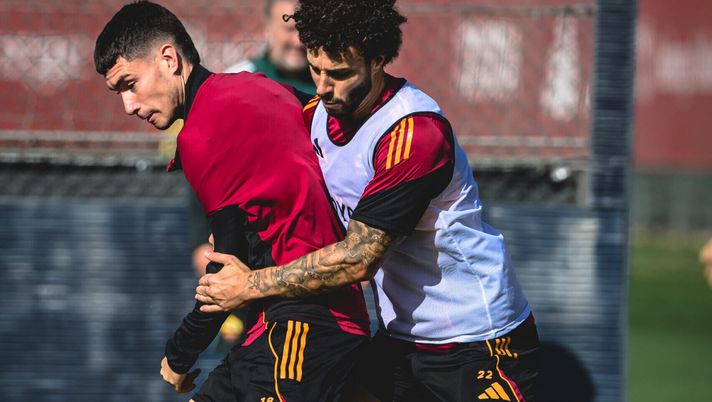 Trigoria, ultimo allenamento dell’anno: differenziato per Hermoso. Soulé in gruppo - immagine 1