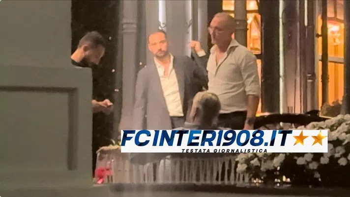 FCIN1908 / Napoli-Buongiorno, il ds Manna a colloquio con Riso – FOTO - immagine 1