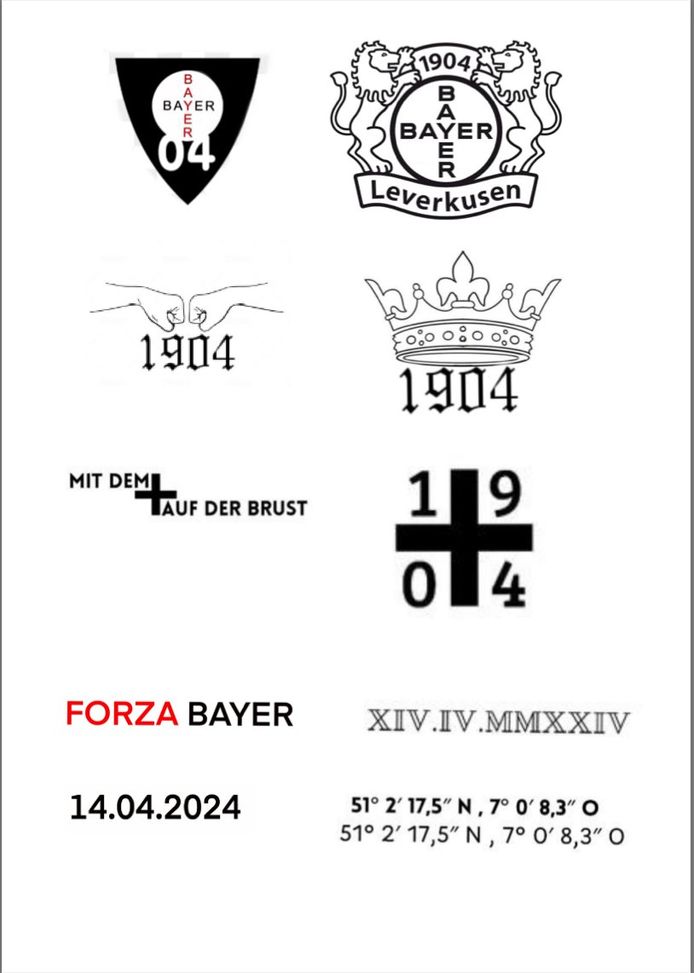 Bayer Leverkusen, offerti tatuaggi gratuiti ai tifosi per commemorare la stagione- immagine 4