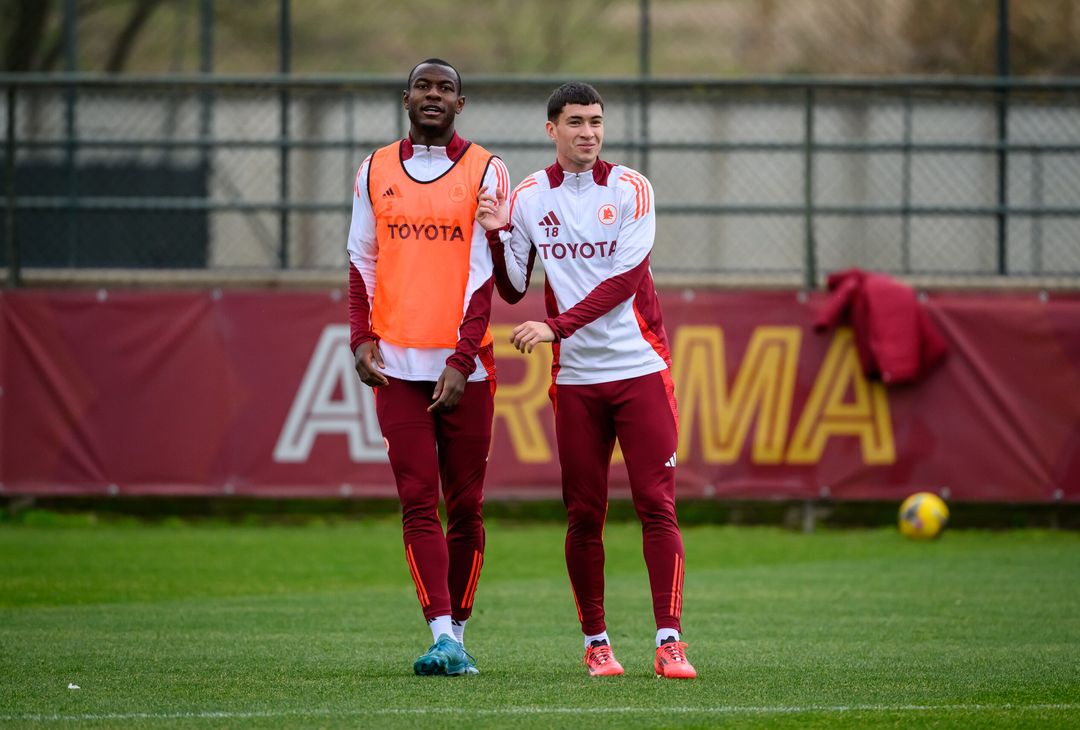 Roma, l’allenamento a due giorni dal derby – FOTOGALLERY - immagine 37