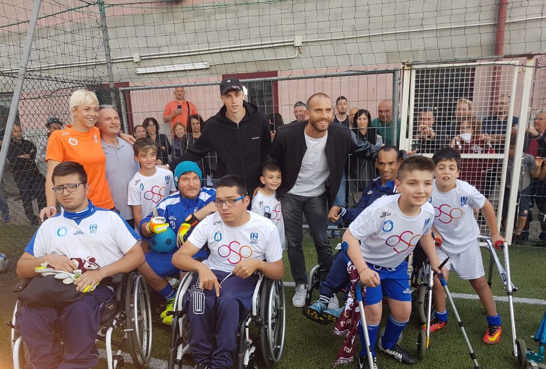 Torino, De Silvestri e Baselli insieme agli Insuperabili: una giornata toccante- immagine 1