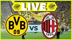 Champions League – Borussia Dortmund-Milan: la diretta della partita | LIVE NEWS