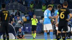 Moviola Napoli-Real, che errore per Turpin: il gol di Valverde non c’era