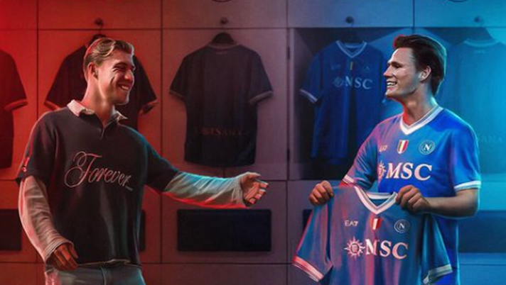 Il benvenuto della Serie A a Hojlund Il benvenuto della Serie A