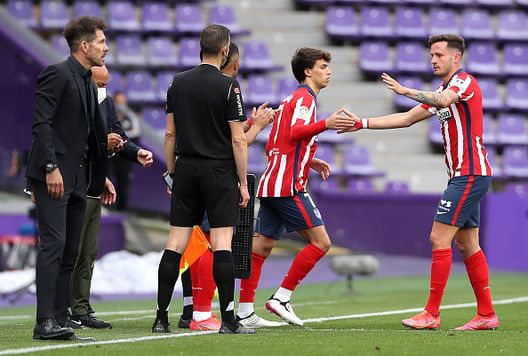 Saul con Joao Felix, suo compagno all'Atletico Madrid dal 2019 al 2022 (Photo by Angel Martinez/Getty Images) Flamengo, Saul ricorda il suo passato all’Atletico Madrid e punge Joao Felix- immagine 3