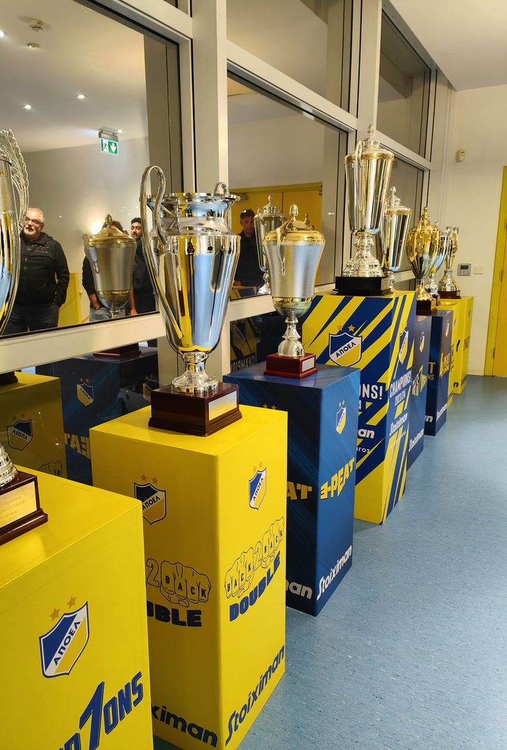 GALLERY VN – Tutti i trofei dell’Apoel Nicosia, prossima avversaria dei viola - immagine 2
