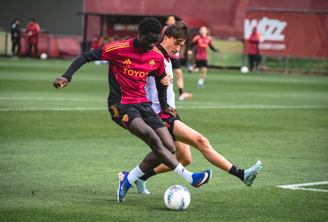 Verso Inter-Roma: l’allenamento dei giallorossi, c’è Soulé – FOTO GALLERY - immagine 21