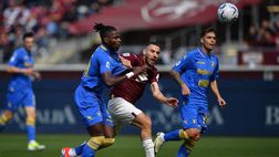 Frosinone, Okoli: “Arriva l’Inter. Se siamo convinti possiamo giocarcela con tutti”