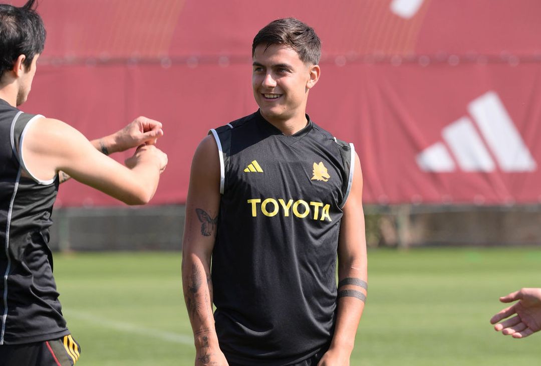 Roma, rifinitura prima della partenza per Cagliari – FOTO GALLERY - immagine 16