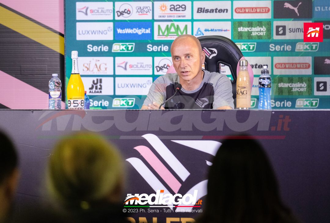 FOTO PALERMO, verso il Lecco: Eugenio Corini in conferenza stampa (GALLERY) - immagine 15