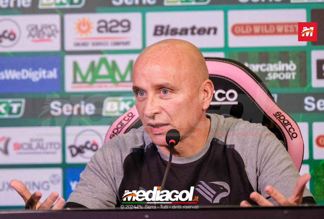 FOTO PALERMO, verso il Modena: Eugenio Corini in conferenza stampa (GALLERY) - immagine 19