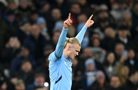 MANCHESTER, INGHILTERRA - 11 FEBBRAIO: Erling Haaland del Manchester City. (Photo by Michael Regan/Getty Images) manchester city wydad pronostico