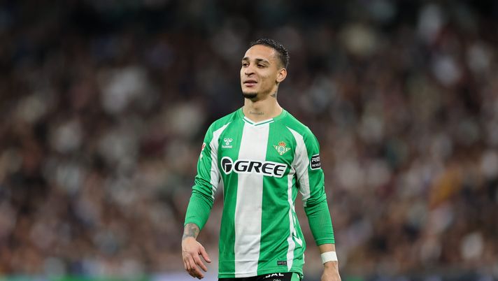 Antony con la maglia del Betis