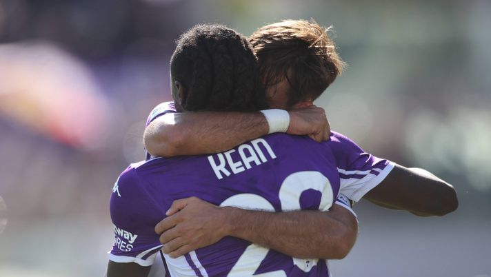 GERMOGLI PH: 5 OTTOBRE 2025 FIRENZE STADIO ARTEMIO FRANCHI CAMPIONATO SERIE A FIORENTINA VS ROMA BELLA FOTO ESULTANZA GOL KEAN Galbiati ci crede: “Milan-Fiorentina al momento giusto! Può essere la svolta” - immagine 1