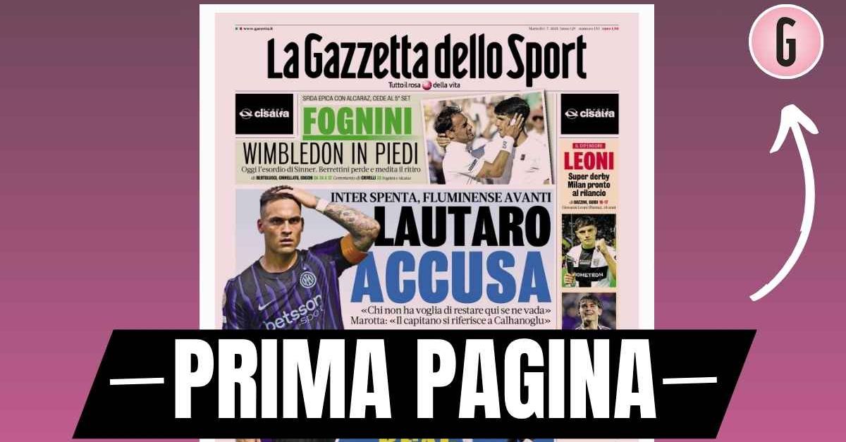 Prima pagina Gazzetta dello Sport: “Leoni, Milan pronto al rilancio” Prima pagina Gazzetta dello Sport: “Leoni, Milan pronto al rilancio”