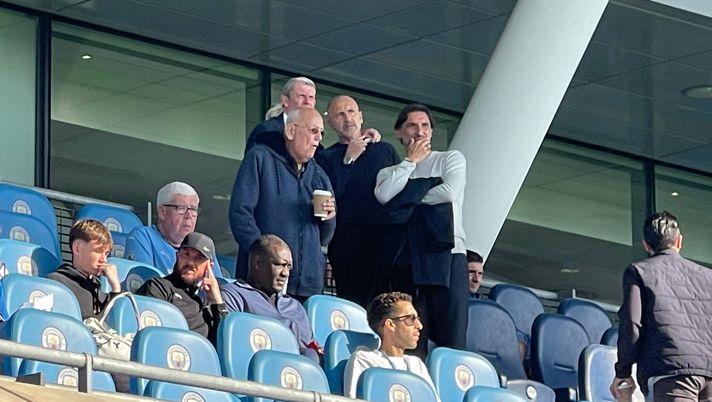 FOTO – Youth League, dirigenza nerazzurra al completo in tribuna per City-Inter - immagine 1