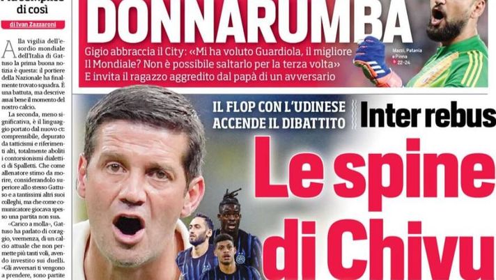Il Napoli sui media: le prime pagine dei quotidiani di oggi- immagine 1