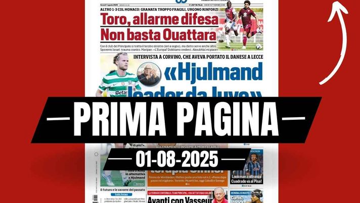 Prima pagina Tuttosport: 'Milan, goleada show. C'è da stare Allegri'