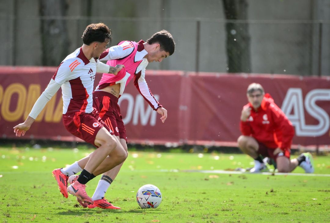 Trigoria, la ripresa degli allenamenti senza i nazionali – FOTO GALLERY - immagine 48