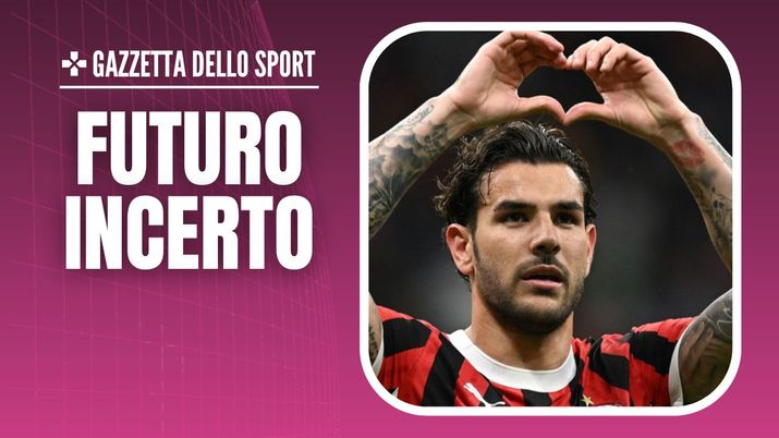 Theo Hernández (difensore AC Milan) non sta ancora trattando il rinnovo del suo contratto con i rossoneri | Calciomercato Milan News (Getty Images) Theo Hernández AC Milan Calciomercato Milan rinnovo