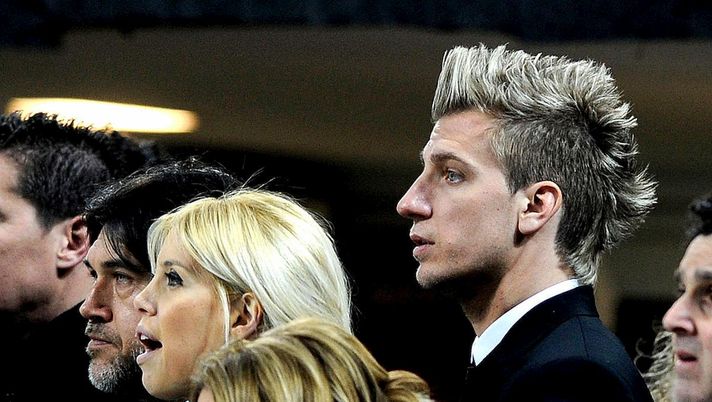 Getty Images Maxi Lopez e Wanda Nara