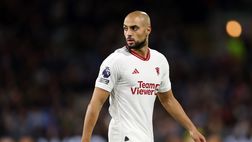 GALLERY – Ex viola, Amrabat al debutto con lo United: “Sensazione straordinaria”