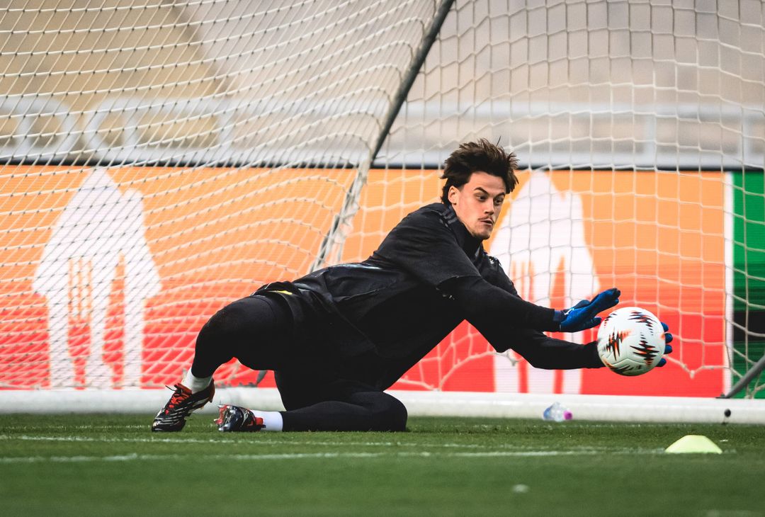 Panathinaikos-Roma, la rifinitura e la conferenza di Gasp e Tsimikas – FOTO GALLERY - immagine 24