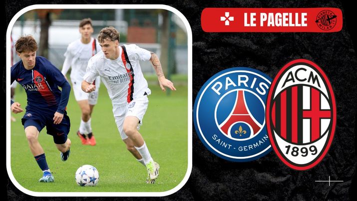 Pagelle PSG-Milan Youth League League 2023-2024
