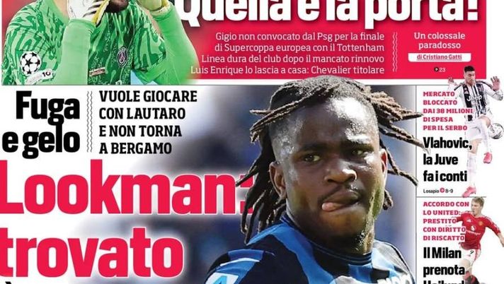 Il Napoli sui media: le prime pagine dei quotidiani di oggi- immagine 1