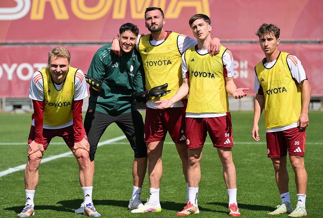 Trigoria, l’allenamento a tre giorni dal Lecce – FOTO GALLERY - immagine 5
