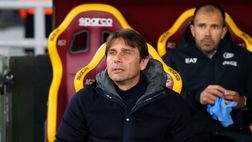 Conte: “Mi fa piacere l’esultanza della Roma per il pari! Raspadori, mercato e rispondo a Mancini”