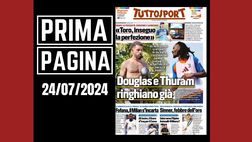 Prima pagina Tuttosport: “Fofana, il Milan s’incarta. Per Pavlovic …”