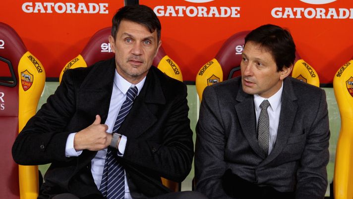 Maldini e Leonardo Milan