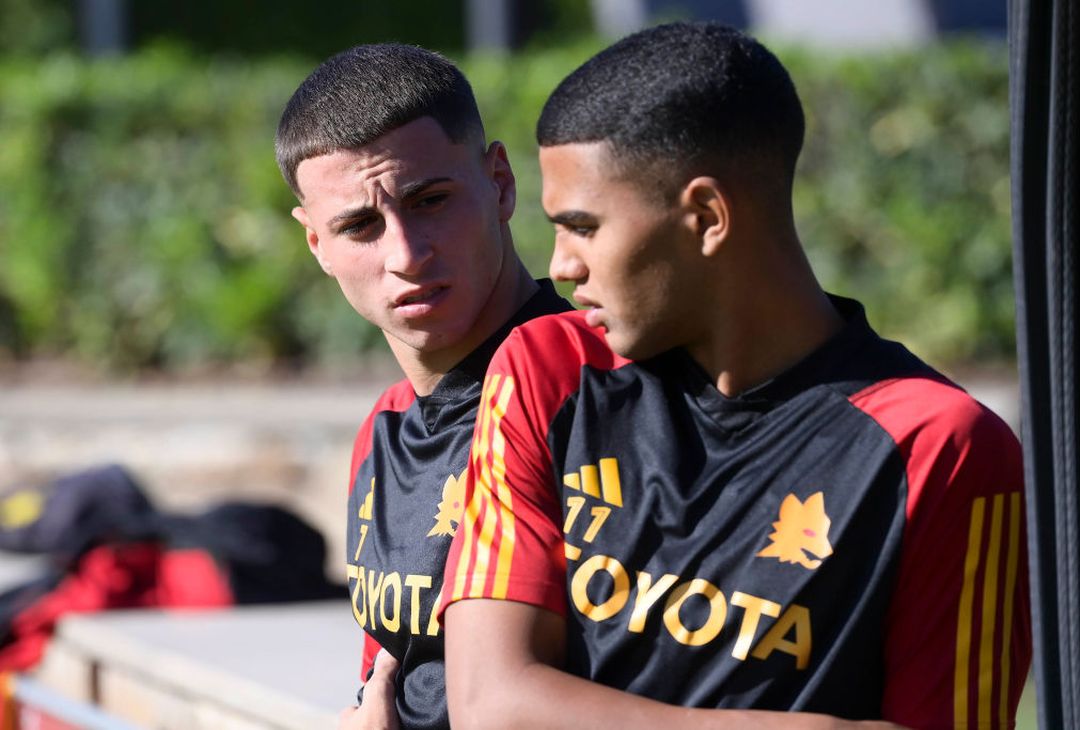 Roma, la rifinitura alla vigilia del match con lo Slavia – FOTO GALLERY - immagine 47