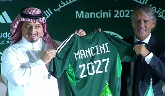 Roberto Mancini, ex Ct dell'Arabia Saudita Roberto Mancini, ex Ct dell'Arabia Saudita
