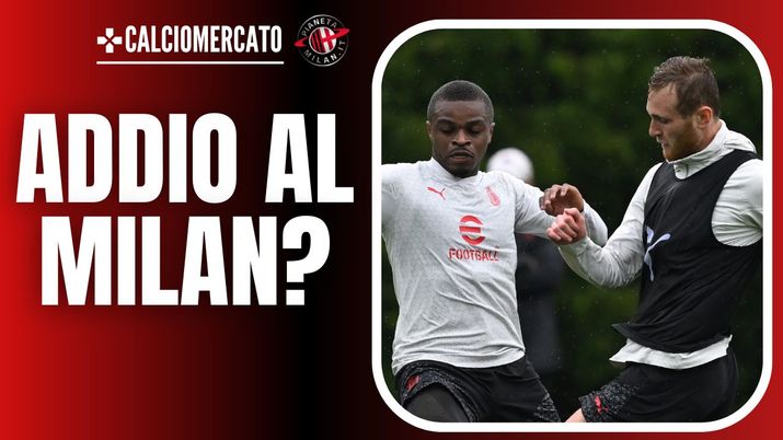Pierre Kalulu (difensore Milan) e Tommaso Pobega (centrocampista Milan), sono in uscita dal club rossonero in questo calciomercato (getty images) Pierre Kalulu Tommaso Pobega AC Milan