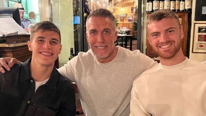 FOTO – Beltran, Infantino e una cena tutta “argentina” con…Batistuta - immagine 1