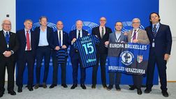 Union St. Gilloise-Inter, i nerazzurri fanno visita al Parlamento Europeo di Bruxelles