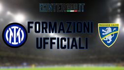 Inter-Frosinone, formazioni UFFICIALI: torna Dumfries dal 1′. Thuram-Lautaro in attacco