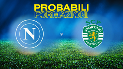 Napoli-Sporting Lisbona, le probabili formazioni: emergenza in difesa. Un dubbio per Conte