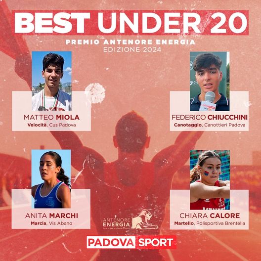 Best Under 20 Antenore Energia Best Under 20 Antenore Energia, via alle votazioni: chi è stato il migliore del 2024?- immagine 2
