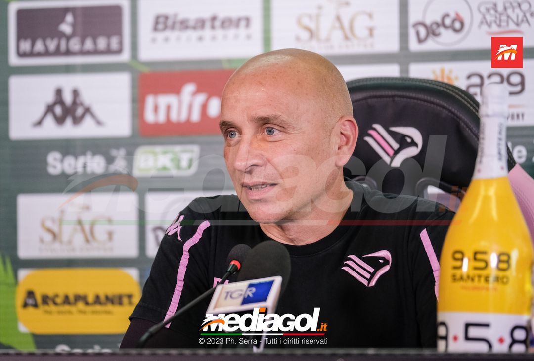 FOTO PALERMO, verso il Brescia: Mister Corini in conferenza stampa (GALLERY) - immagine 4