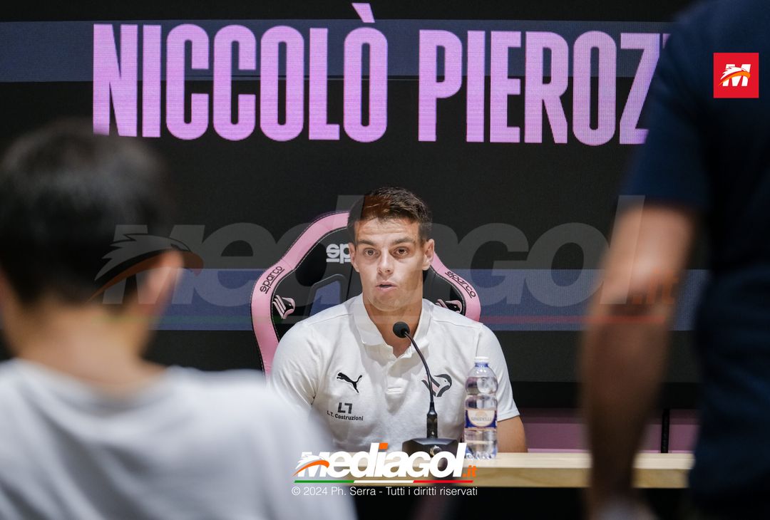 FOTO PALERMO, la presentazione di Niccolò Pierozzi in conferenza (Gallery) - immagine 3