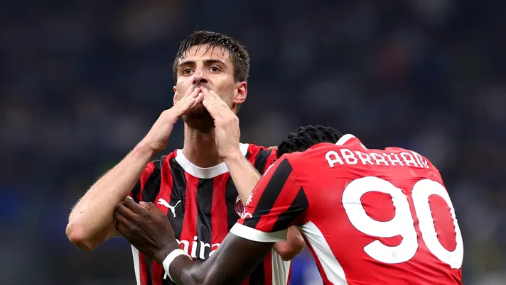 Matteo Gabbia AC Milan Inter-Milan 1-2 Serie A 2024-2025