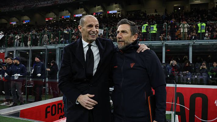 Allegri e la concretezza, Di Francesco difensivo: il confronto tra i due - immagine 1