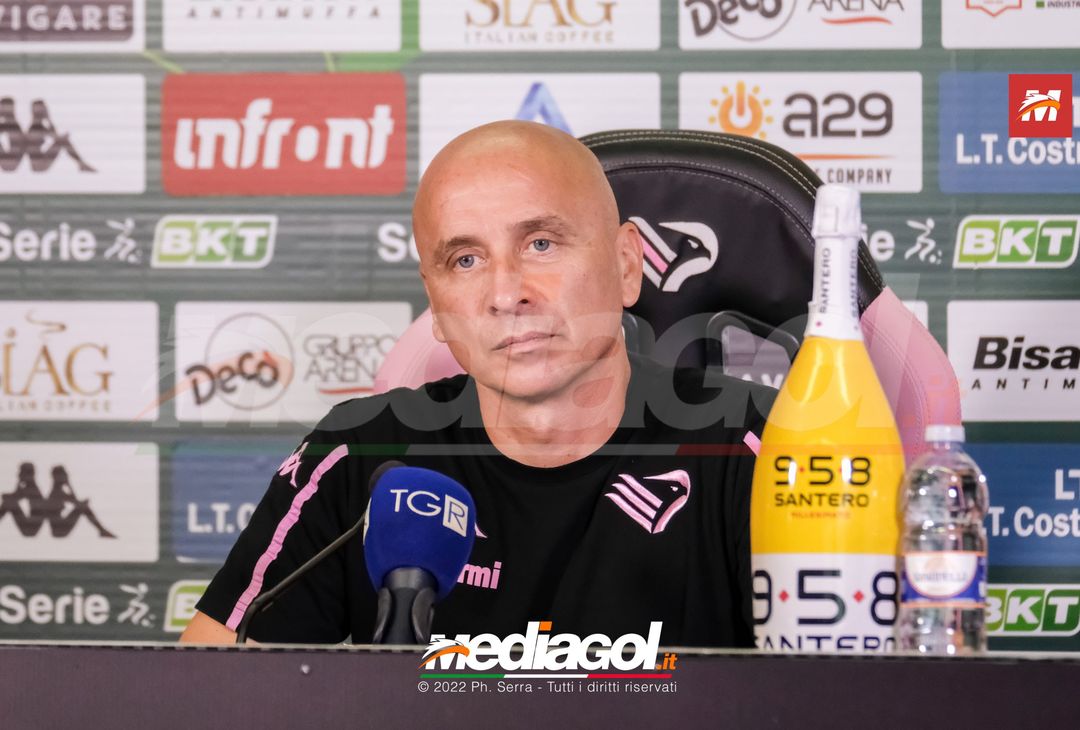 FOTO PALERMO, verso il Modena: mister Corini in conferenza (Gallery) - immagine 5