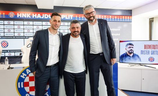 Hajduk Spalato, Gattuso si presenta: “Avevo tanta voglia di venire qui”- immagine 2